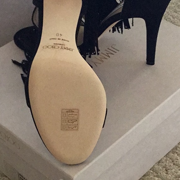 SOLD Jimmy Choo Viola 100 - Picture 3 of 3